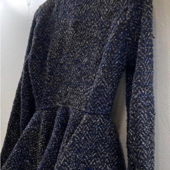Free People Dark Blue Cowl Neck Sweater - Picture 3 of 8